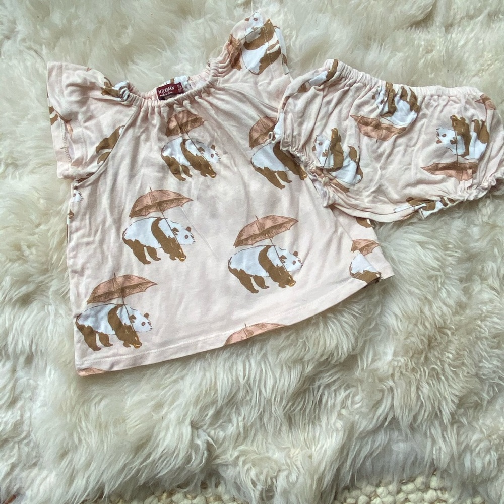 •MILKBARN• Tunic w/matching bloomers.